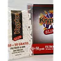 4000 Filtros Krypton 6mm slim para tabaco de liar